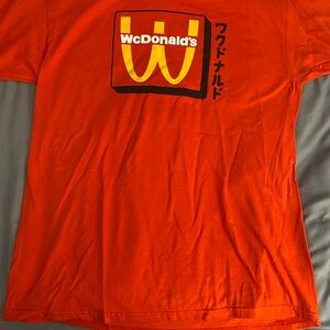 McDonald’s 2024 WcDonald’s Japan 🇯🇵Edition Red Short Sleeve T Shirt🍟